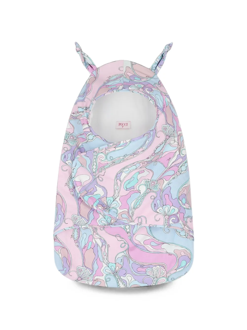 PUCCI Junior Orchidee-print sleep bag - Rosa