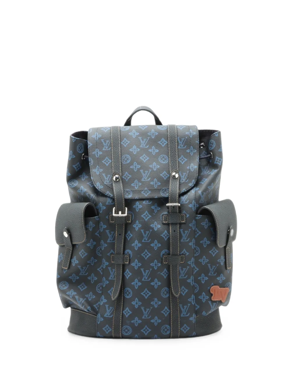 Louis Vuitton Pre-Owned 2021-2026 Monogram LV Fall Collection Christopher MM backpack - Blau