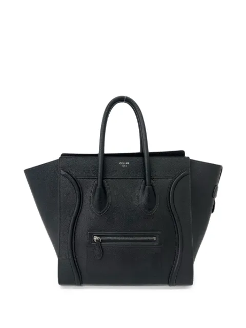 Celine Pre-Owned 2017 Mini Calfskin Luggage tote bag