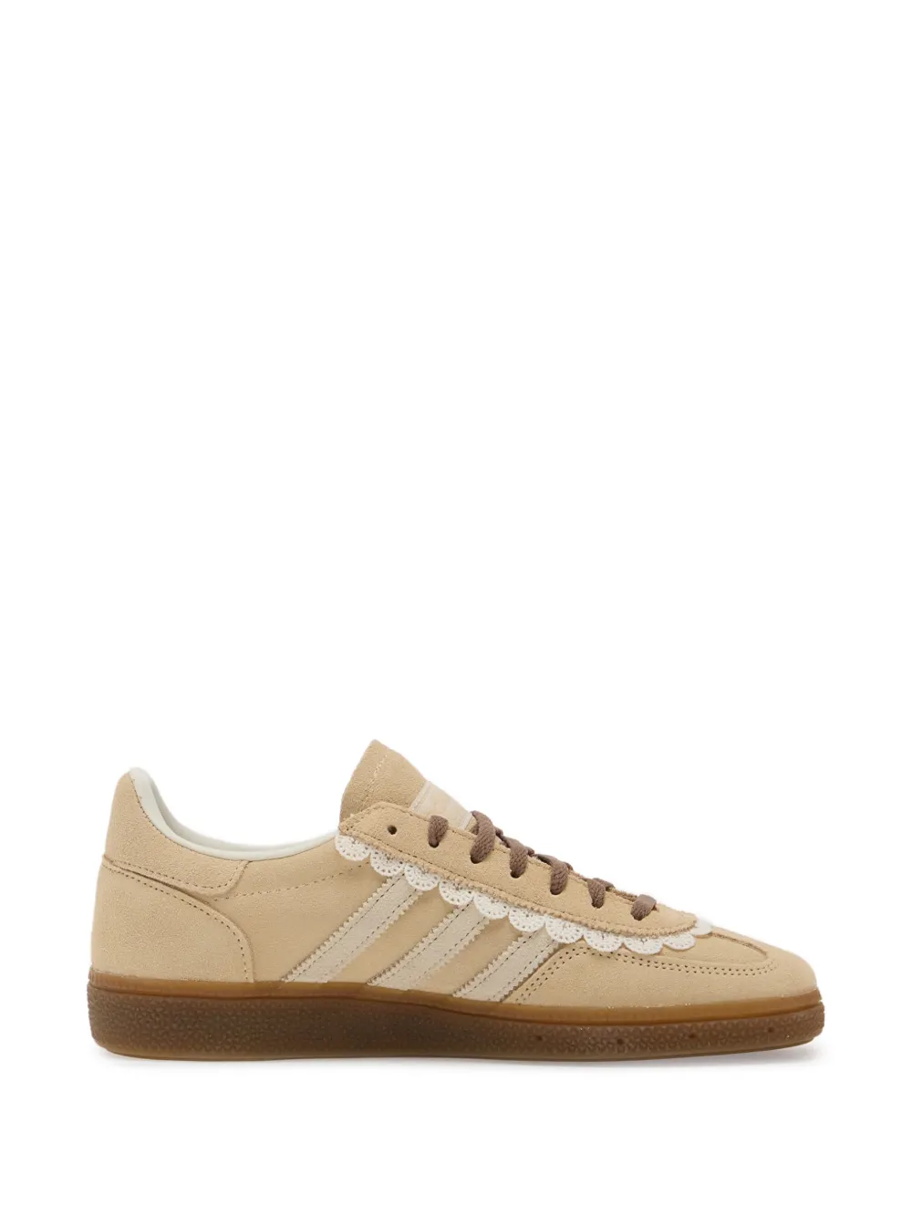 adidas Handball Spezial scalloped-trim sneakers Beige