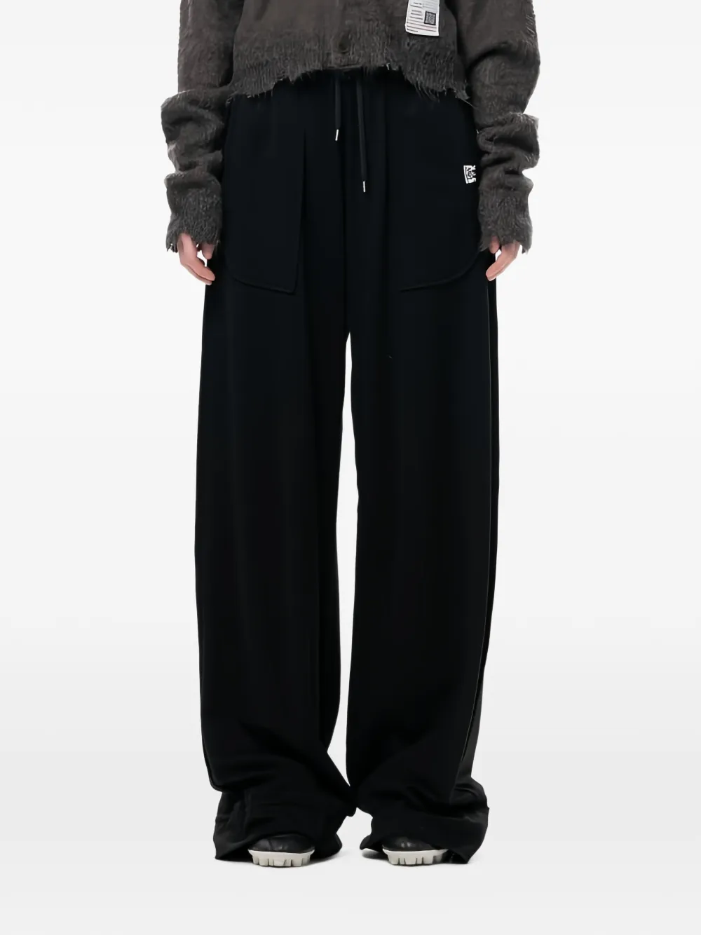 Maison MIHARA YASUHIRO inside-out pants - Marrone