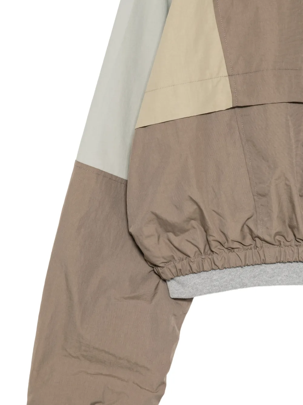 Maison MIHARA YASUHIRO Gelaagd jack Bruin