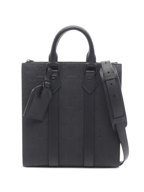 Louis Vuitton Pre-Owned 2021-2026 Monogram Taurillon Sac Plat Cross satchel