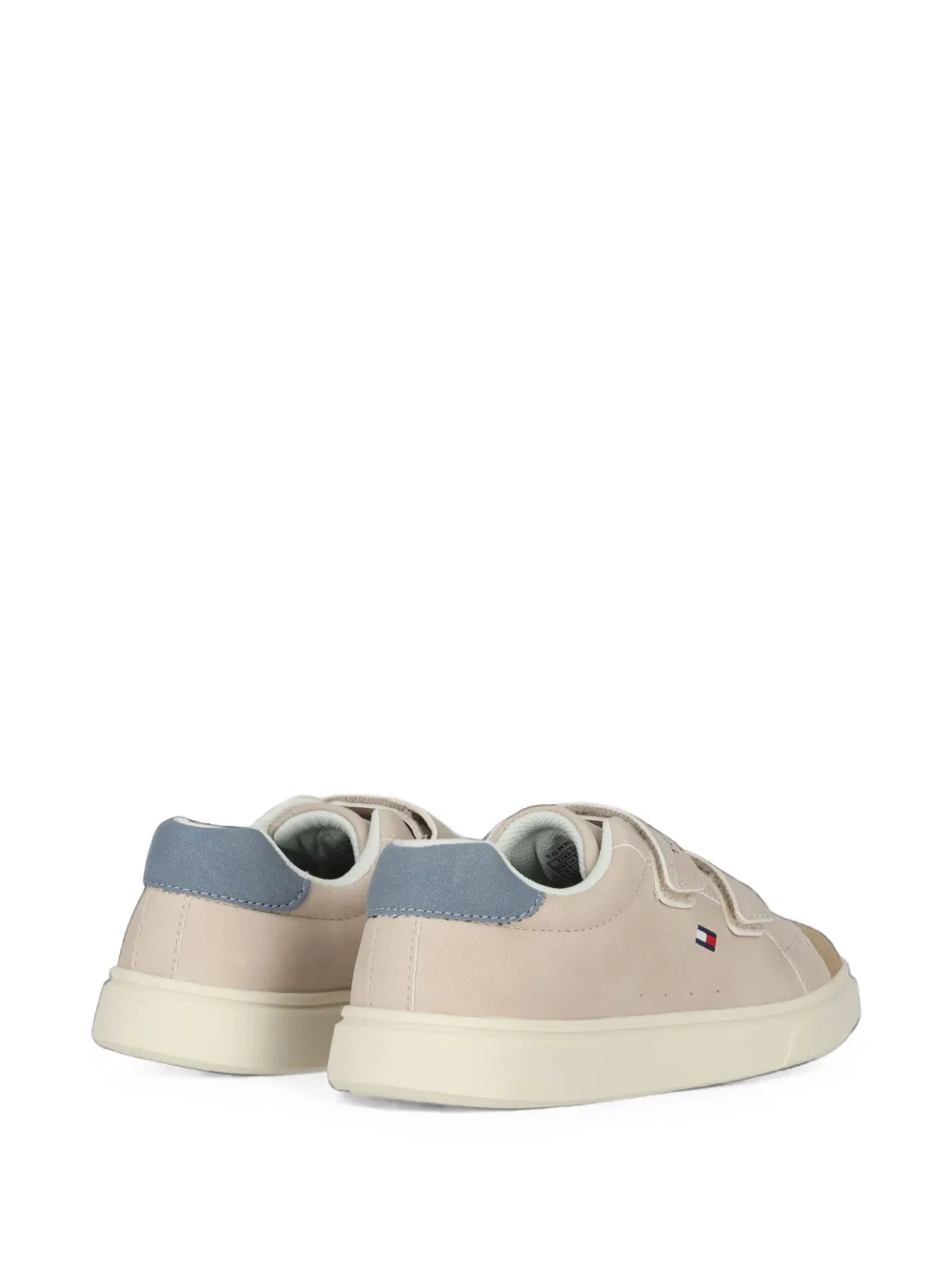 Tommy Hilfiger Junior touch-strap sneakers Beige