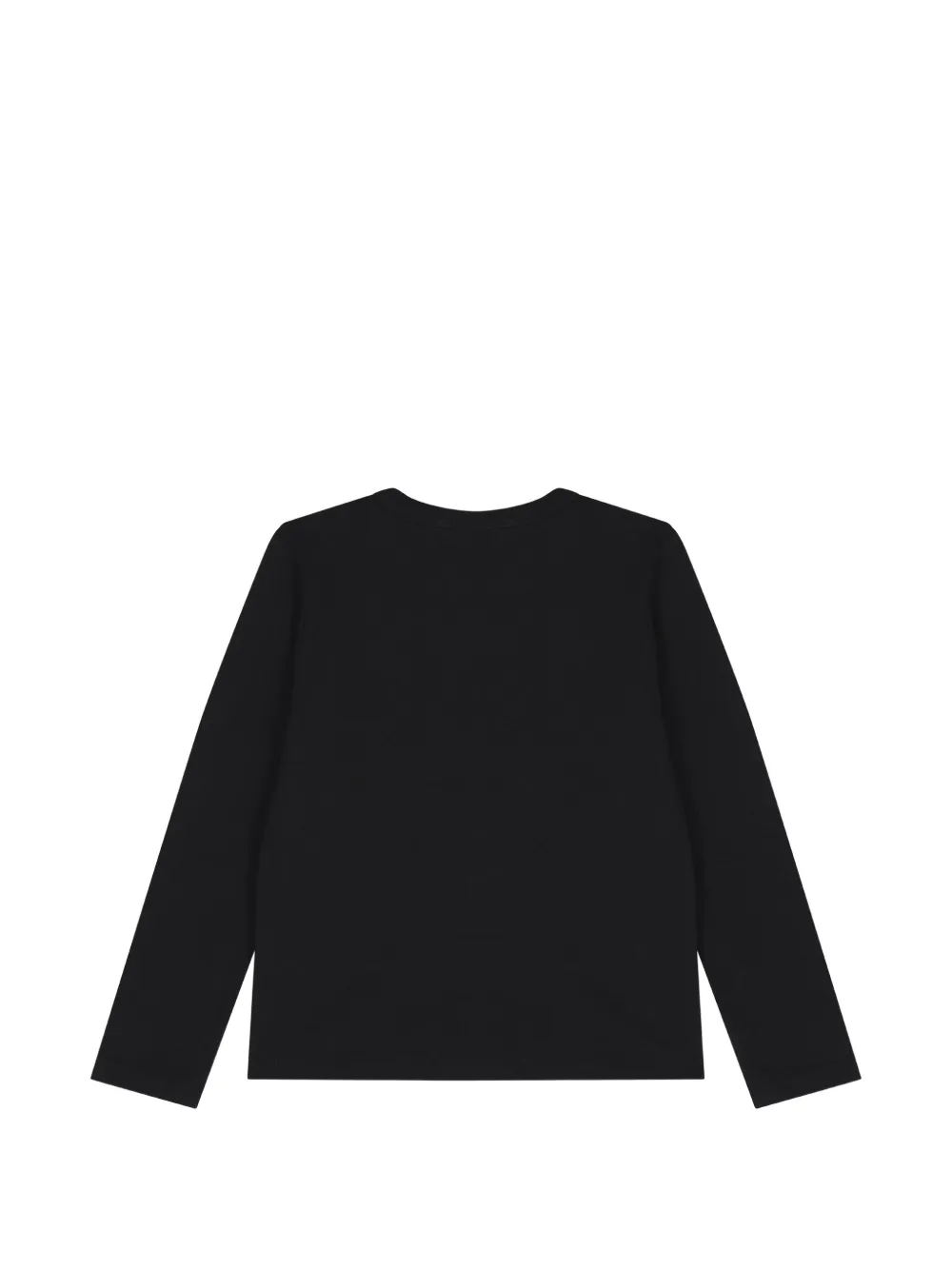 PUCCI Junior T-shirt met lange mouwen en logo-print Zwart