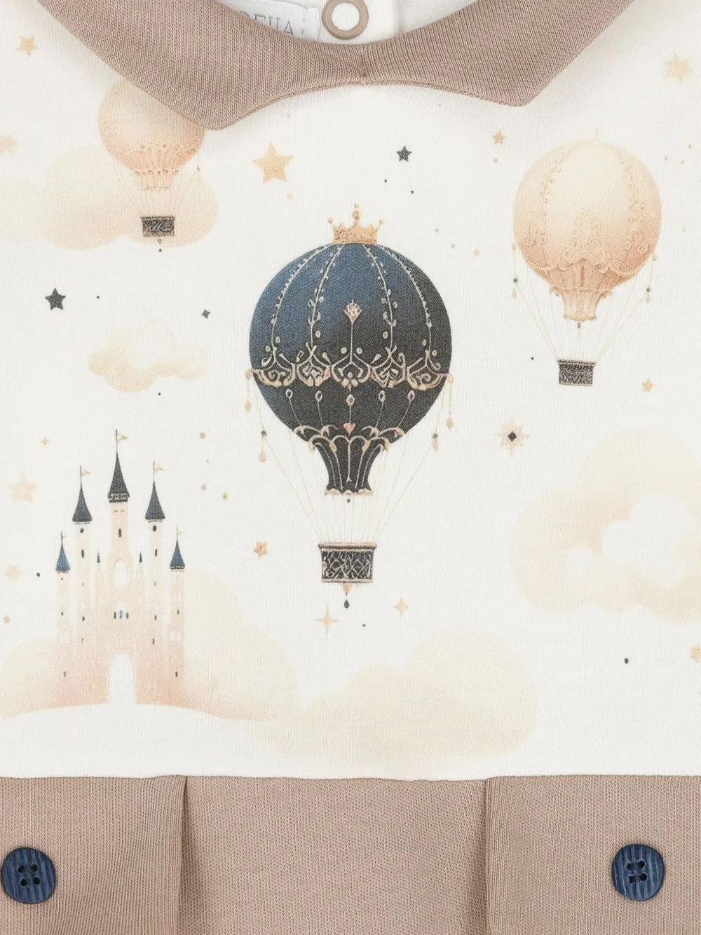 SOFIJA Slaappak met luchtballonprint Beige