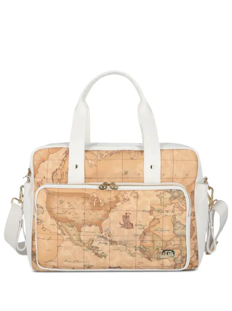 Alviero Martini Kids sac à langer à imprimé carte