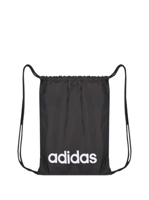 adidas Kids logo-print drawstring backpack