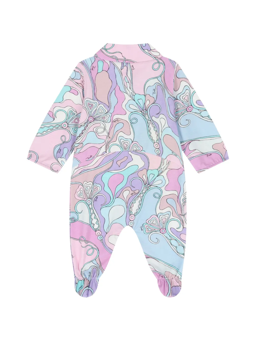 PUCCI Junior Romperset met iride-print Roze