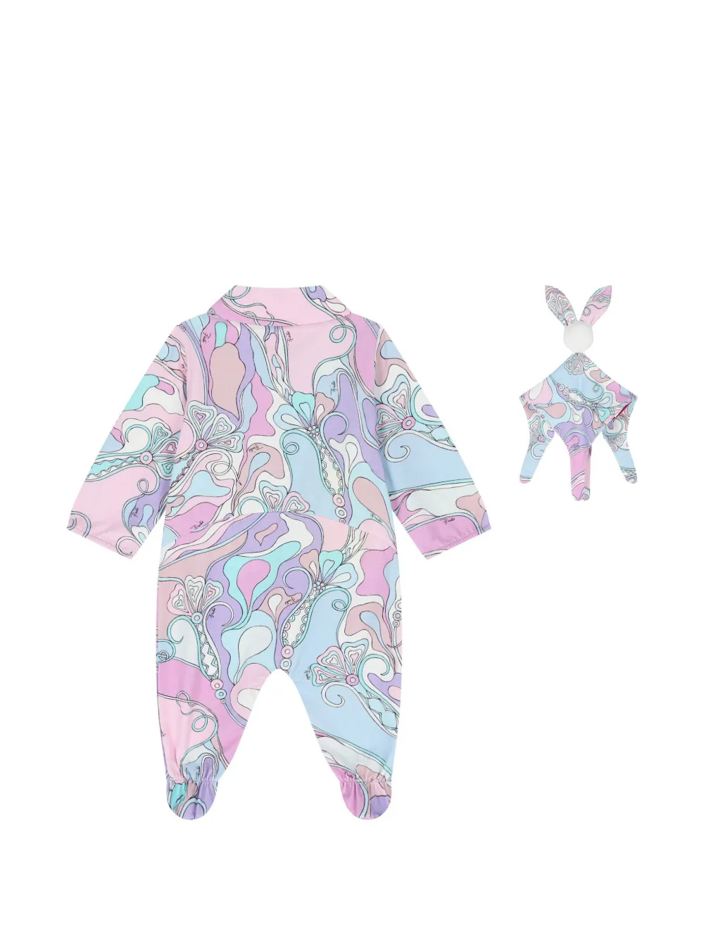 PUCCI Junior Romperset met iride-print Roze