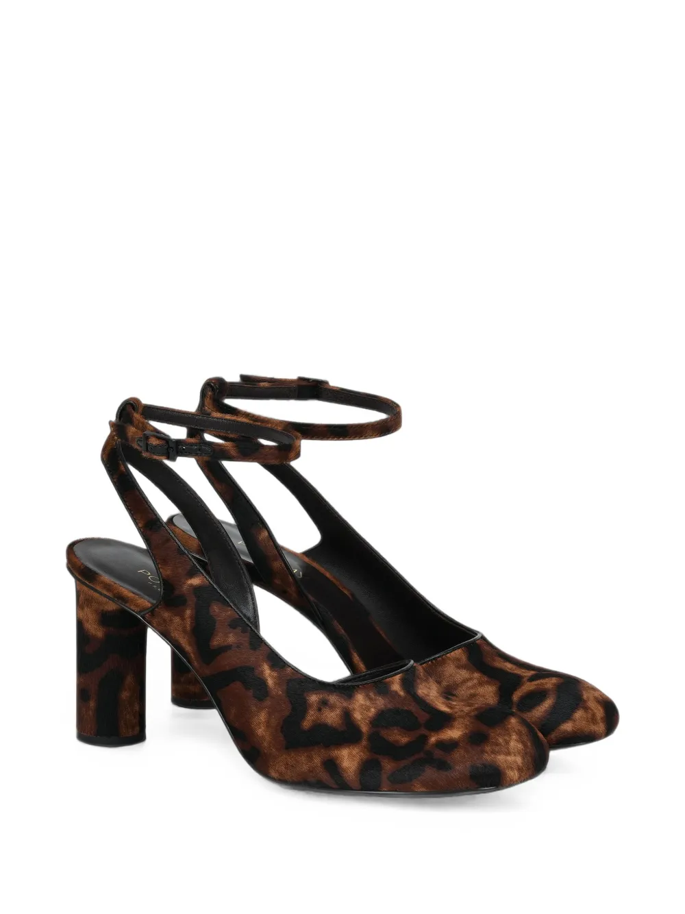POTAMY leopard-print slingback pumps Bruin