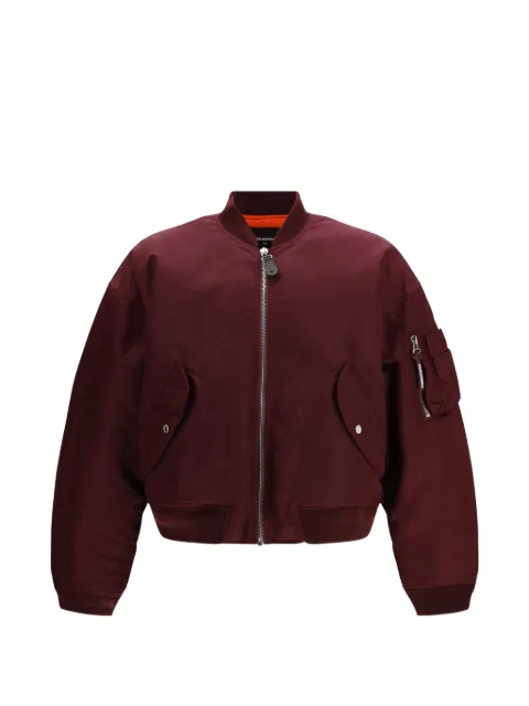 DSQUARED2 Utility2 80's logo-tag bomber jacket
