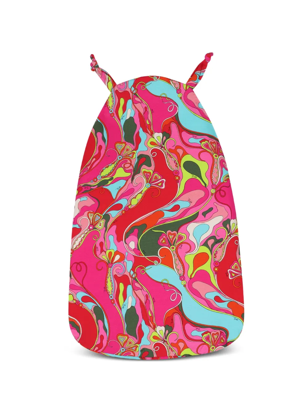 PUCCI Junior Slaapzak met klittenband en Iride-print Roze