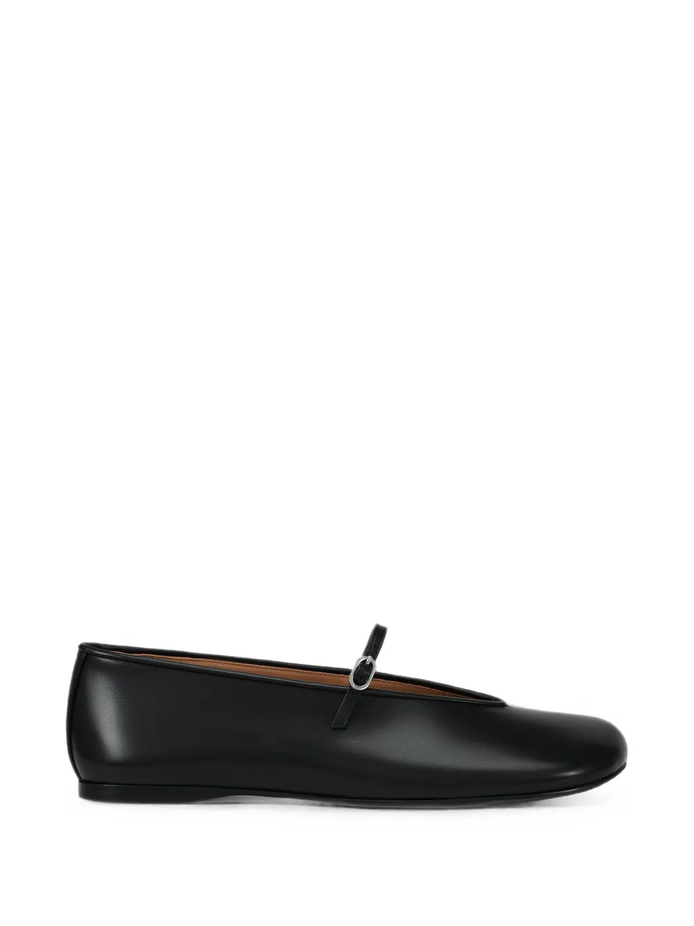 POTAMY Ballerine in pelle - Nero