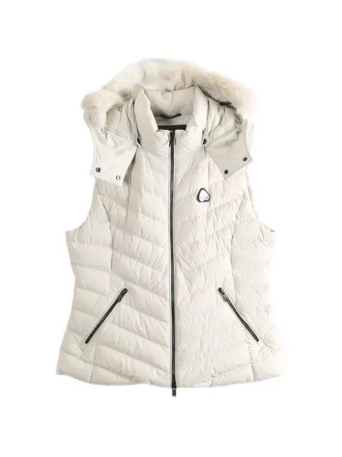 Moose Knuckles fur-trim quilted gilet