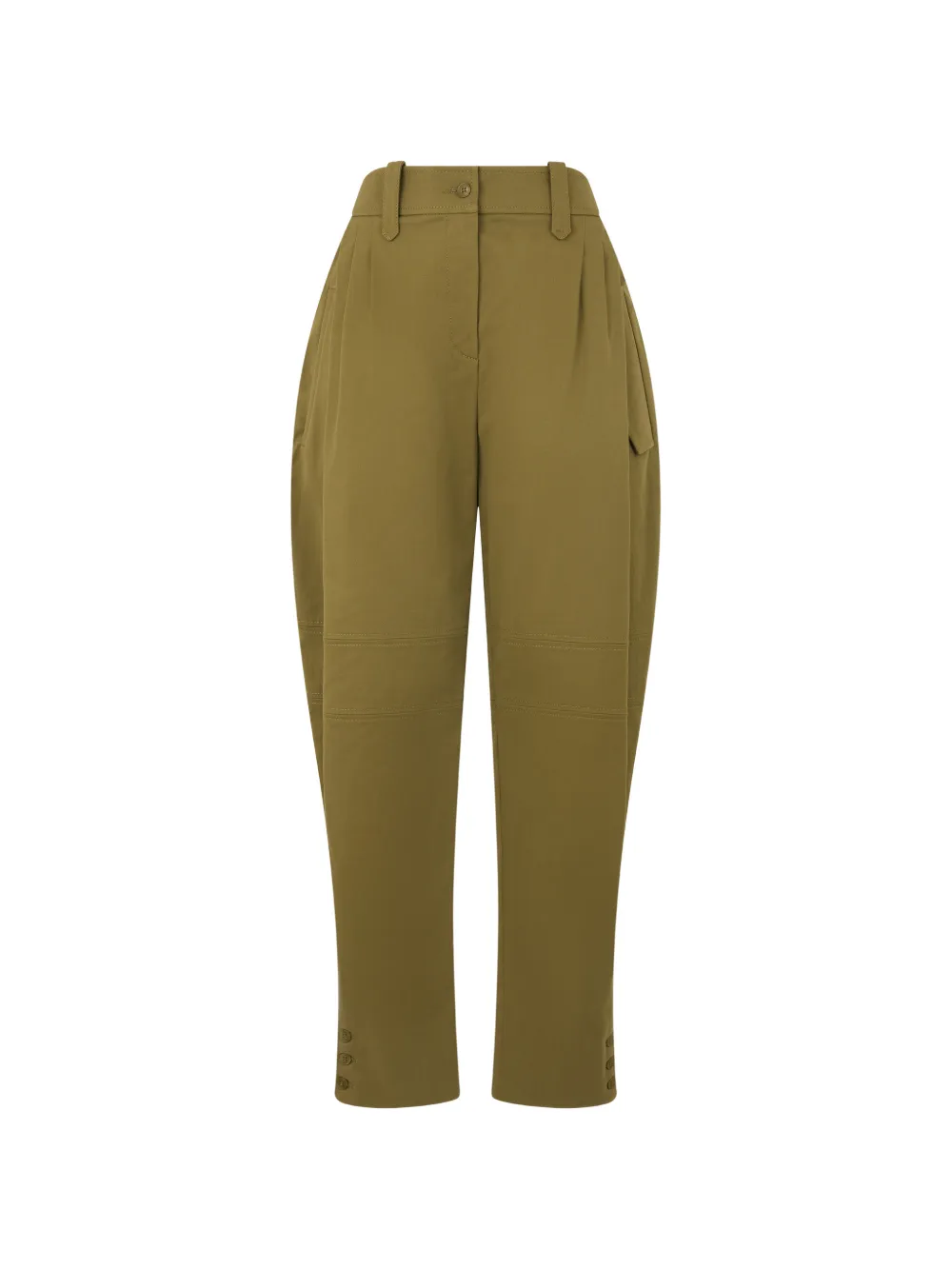 Alberta Ferretti pleat-detail trousers · 40