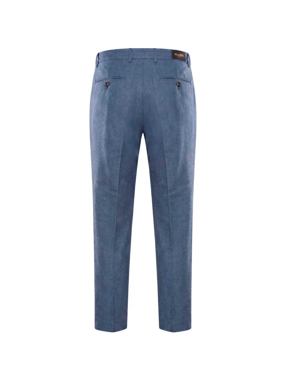 Moorer Anton broek met trekkoord Blauw
