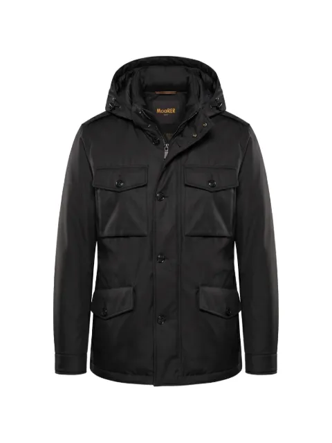 Moorer Isac hooded jacket