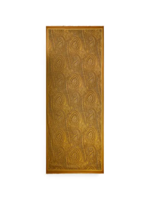 ETRO modal and cashmere scarf with Arnica motif