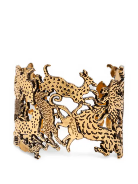 ETRO cuff bracelet with animals