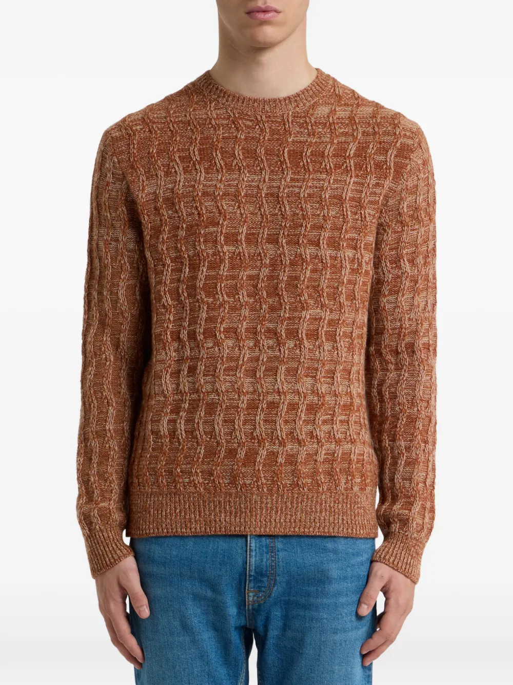 ETRO Kasjmier sweater Bruin
