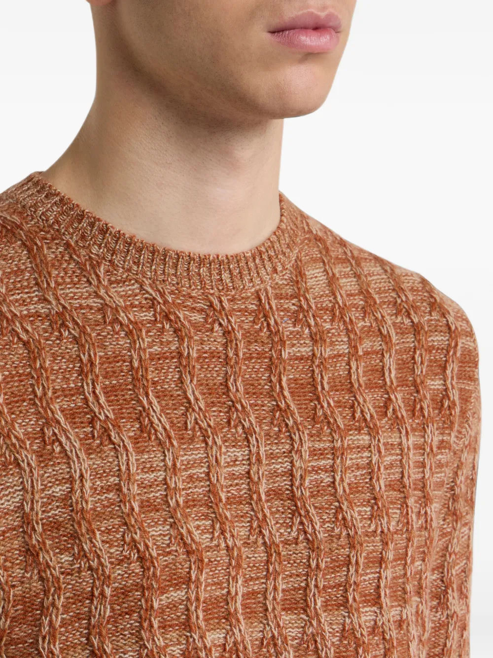 ETRO Kasjmier sweater Bruin