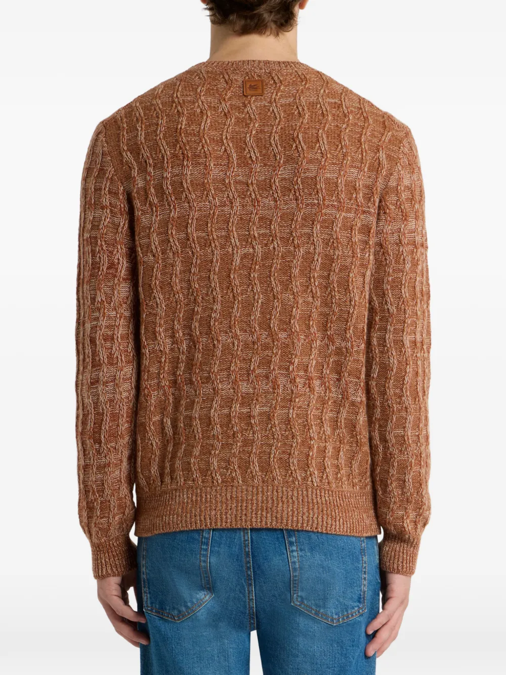 ETRO Kasjmier sweater Bruin