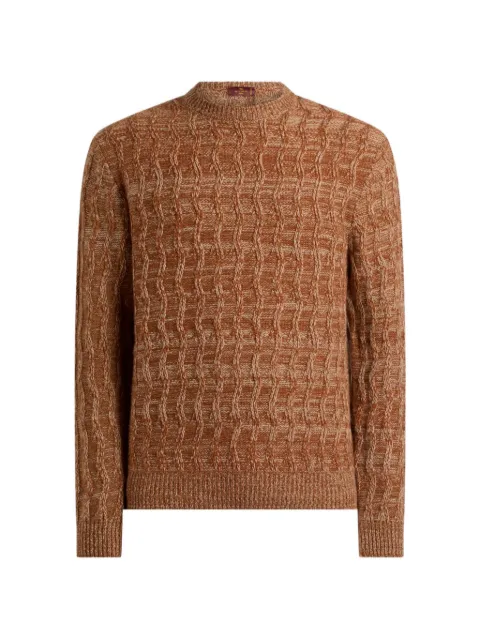 ETRO cable-knit cashmere sweater