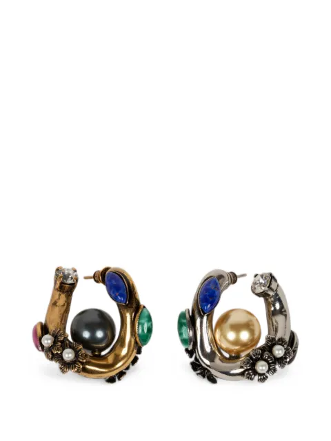 ETRO earrings with appliqués