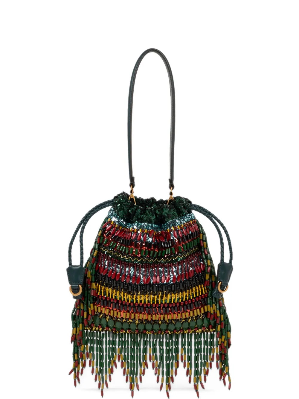 ETRO small Kalispera bag with sequins and beads - Verde