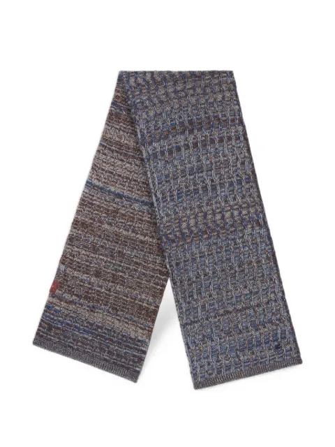 ETRO cable-knit cashmere scarf