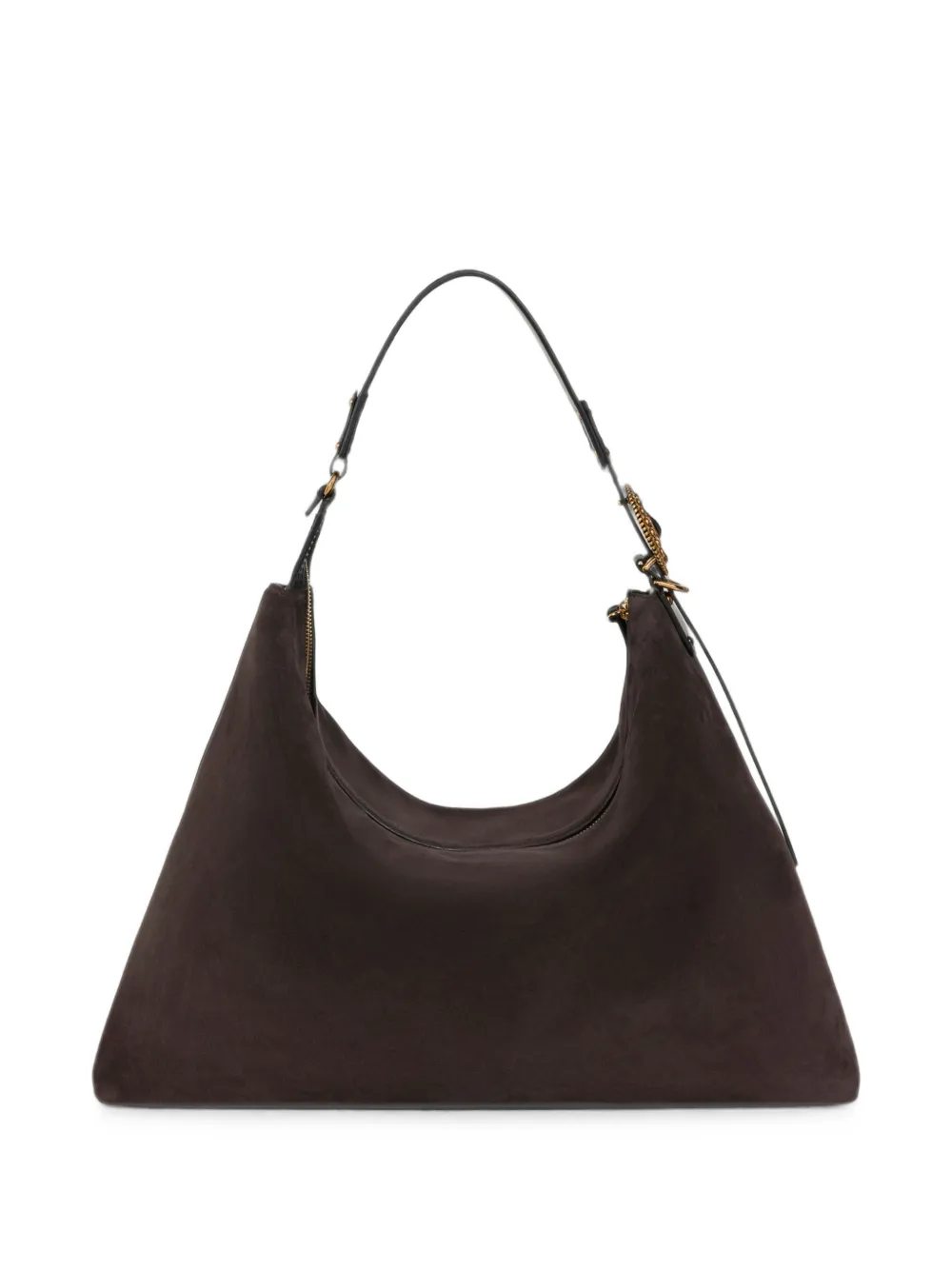 ETRO large suede Rosette bag Bruin