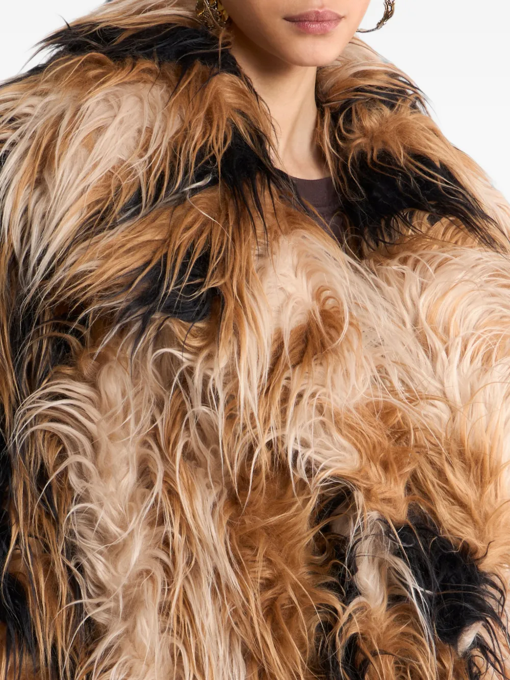 ETRO Jas van alpacawol Bruin
