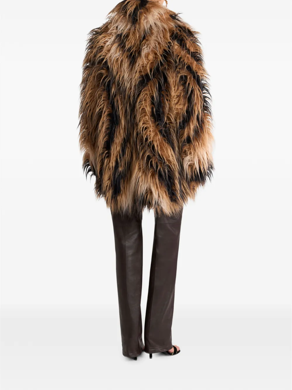 ETRO Jas van alpacawol Bruin