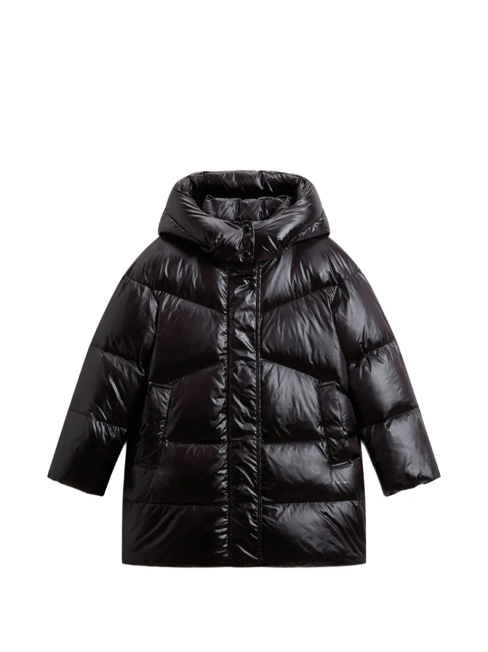 Woolrich Gesteppter Mantel - Schwarz