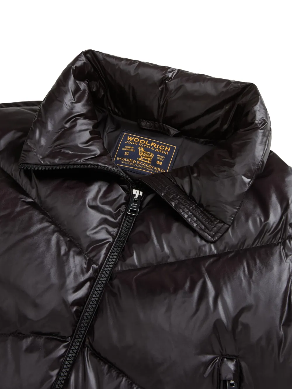 Woolrich Kids Aliquippa quilted jacket Zwart