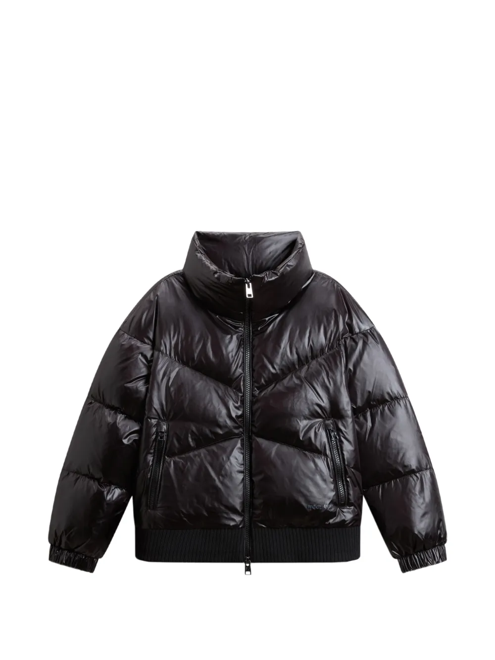 Woolrich Gesteppte Aliquippa Jacke - Schwarz