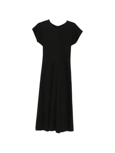 DIXIE short-sleeve A-line maxi dress