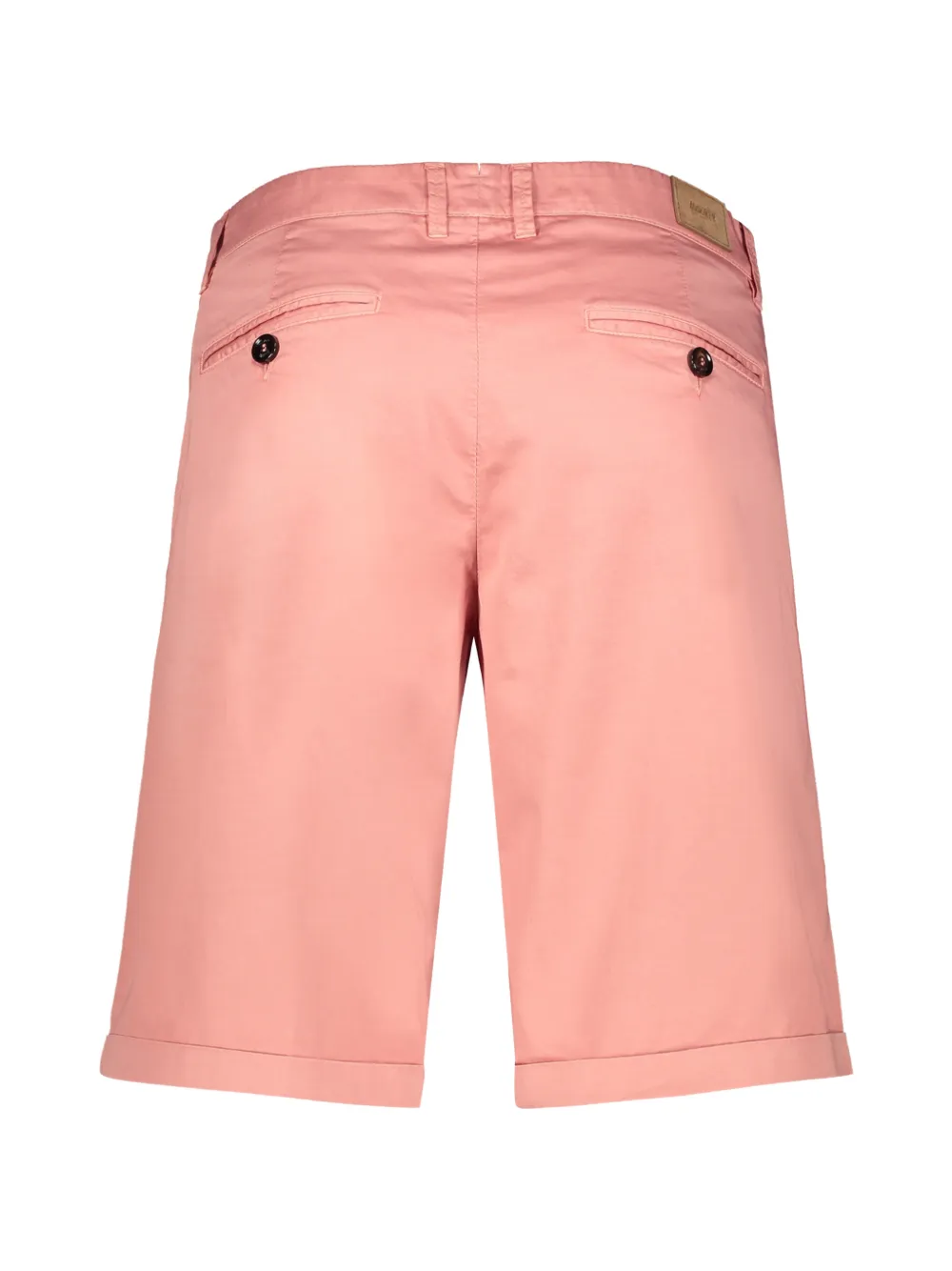 Moorer Shorts met plooien en omgeslagen pijpen Roze