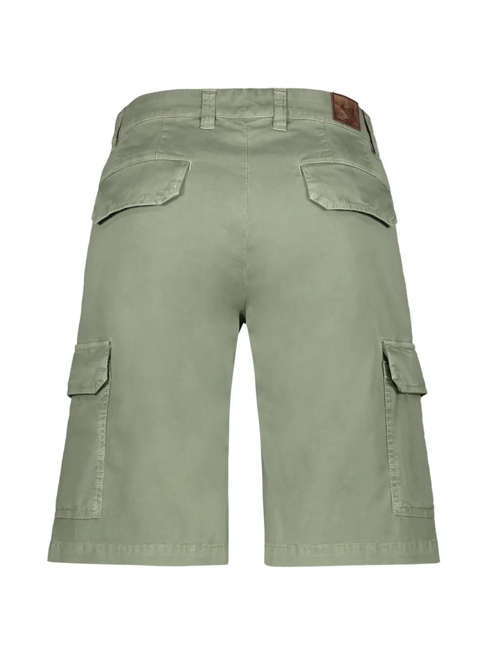 Moorer Aron shorts met cargo zak Groen