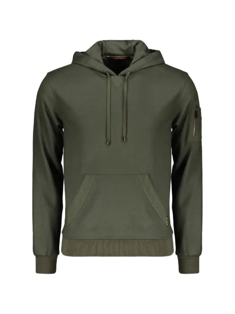 Moorer sleeve-pocket hoodie