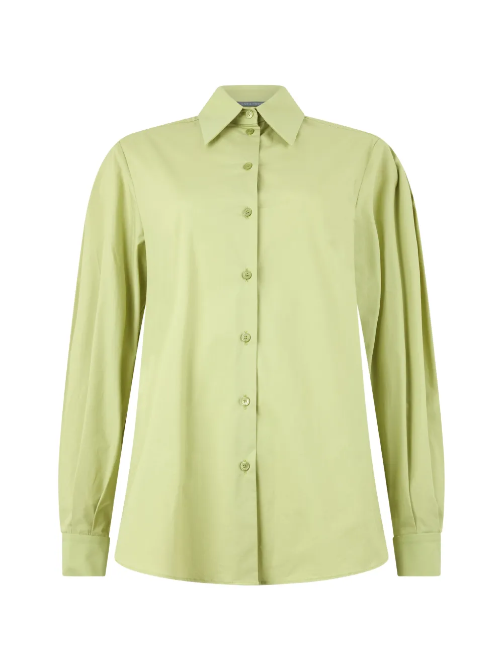 Alberta Ferretti button-up long-sleeved shirt - Grün