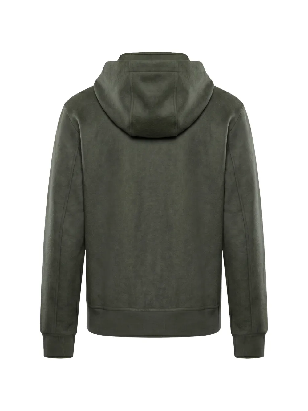 Moorer Malcom hoodie met logo-detail Groen