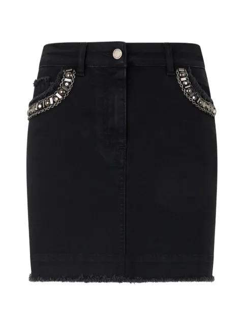 Alberta Ferretti falda corta con apliques