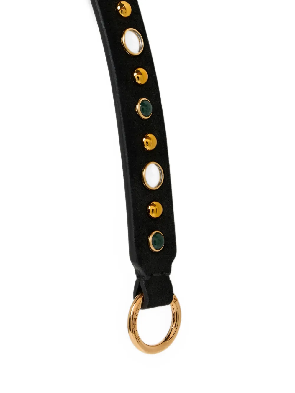 ETRO Suède tas met studs Zwart
