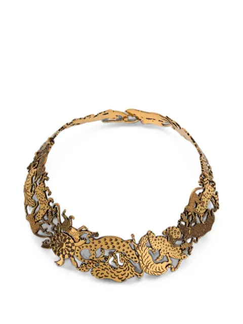 ETRO choker necklace with animals
