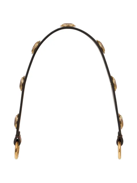 ETRO asa de bolso de piel con apliques ovalados