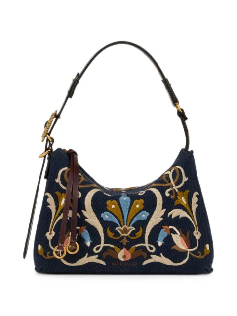 ETRO small embroidered canvas Rosette bag
