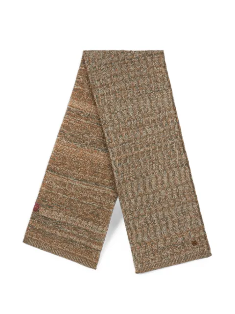 ETRO cable-knit cashmere scarf
