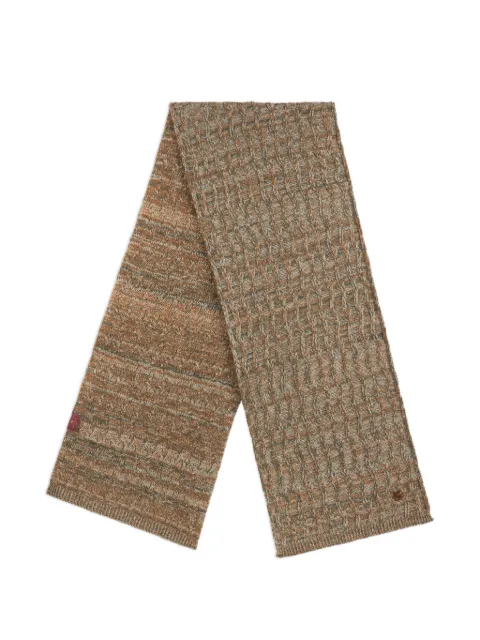 ETRO cable-knit cashmere scarf